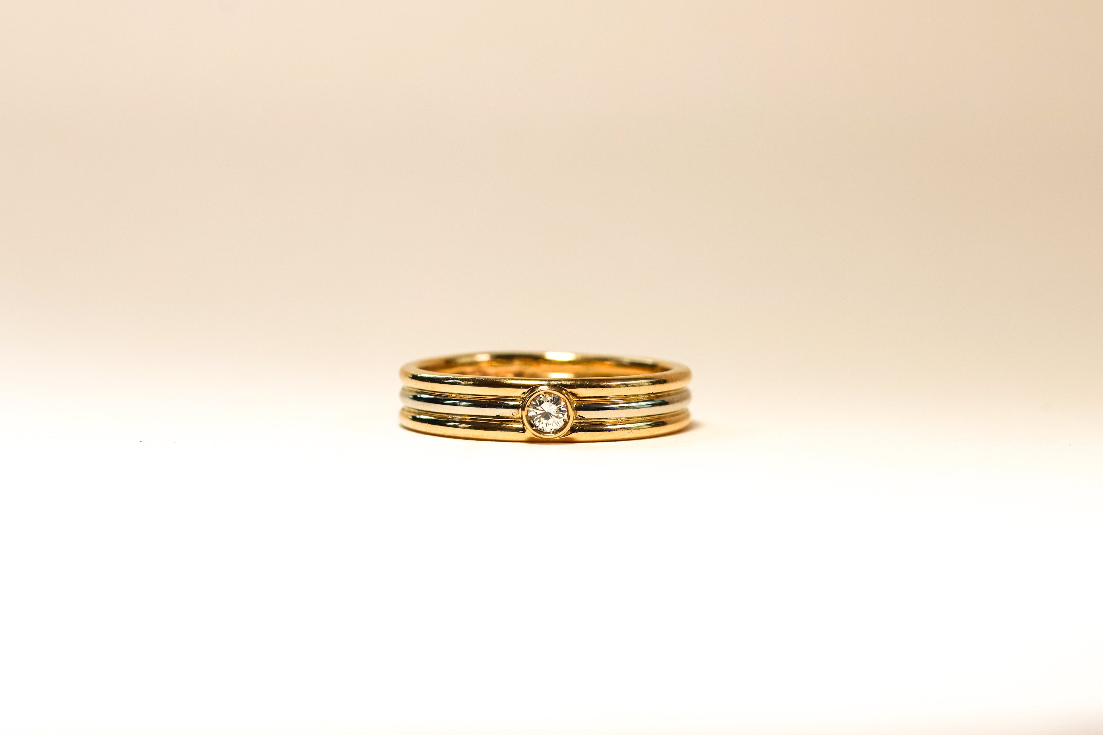 Bague 3 anneaux Oze or