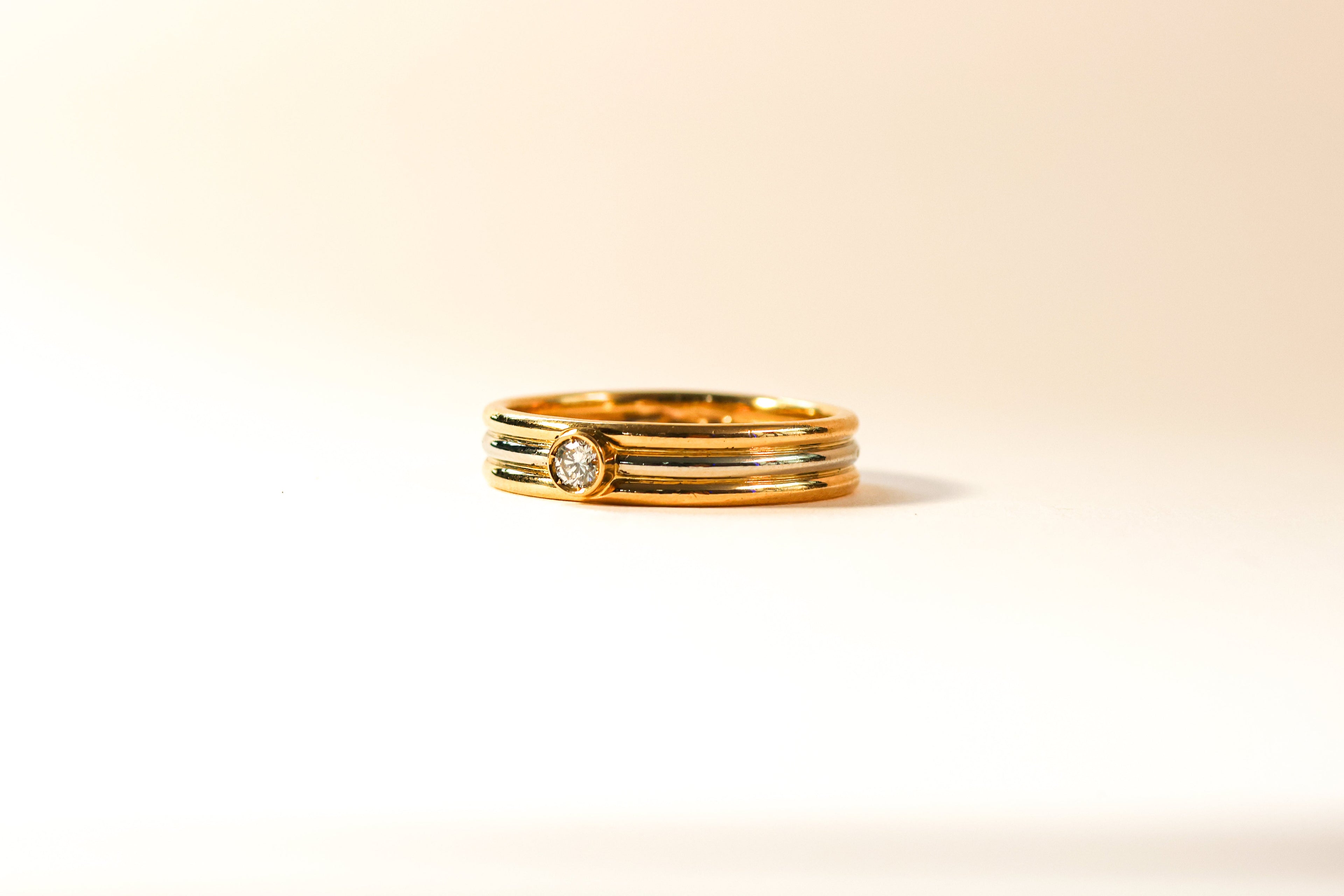 Bague 3 anneaux Oze or jaune