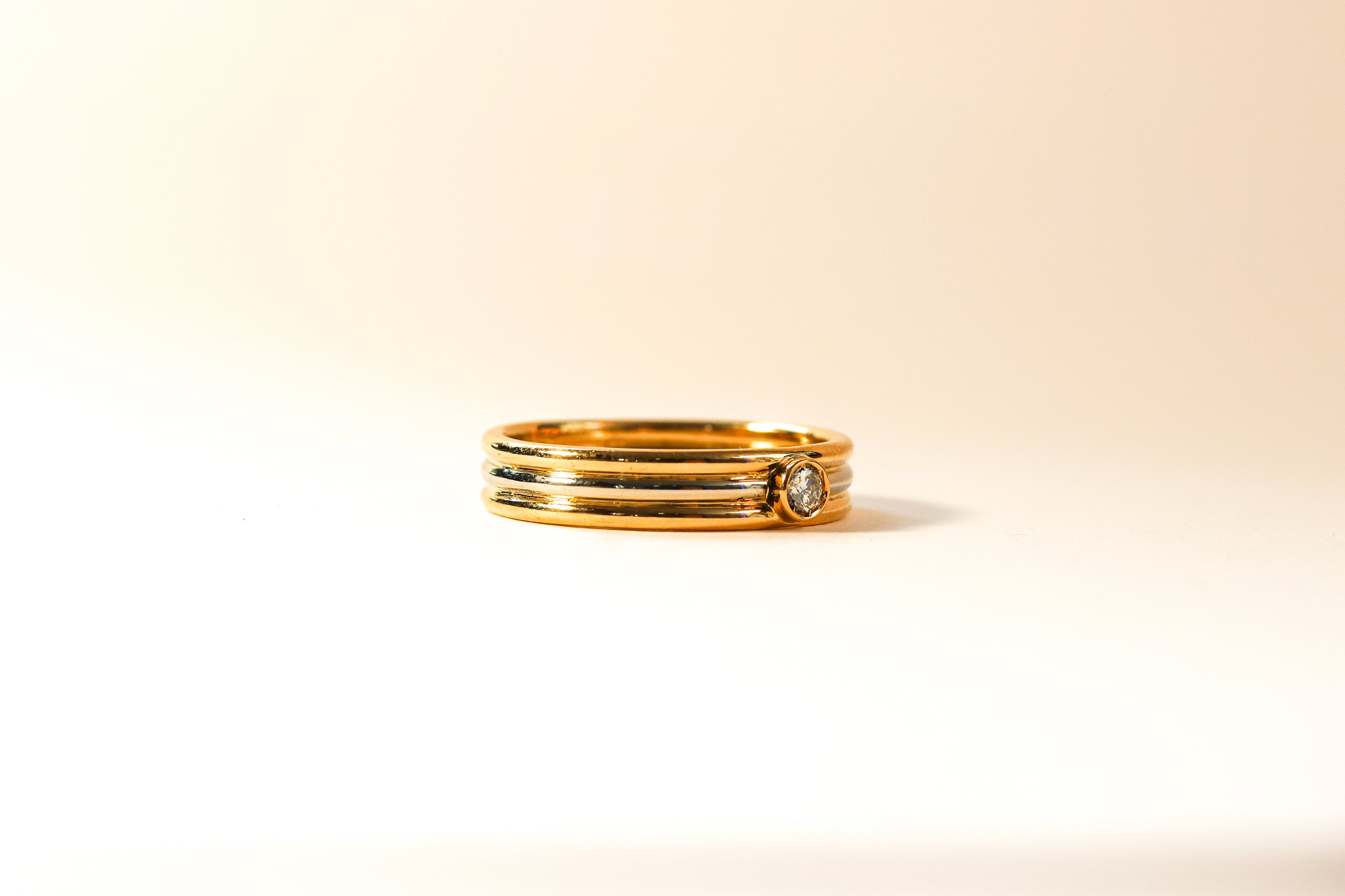 Bague 3 anneaux Oze or