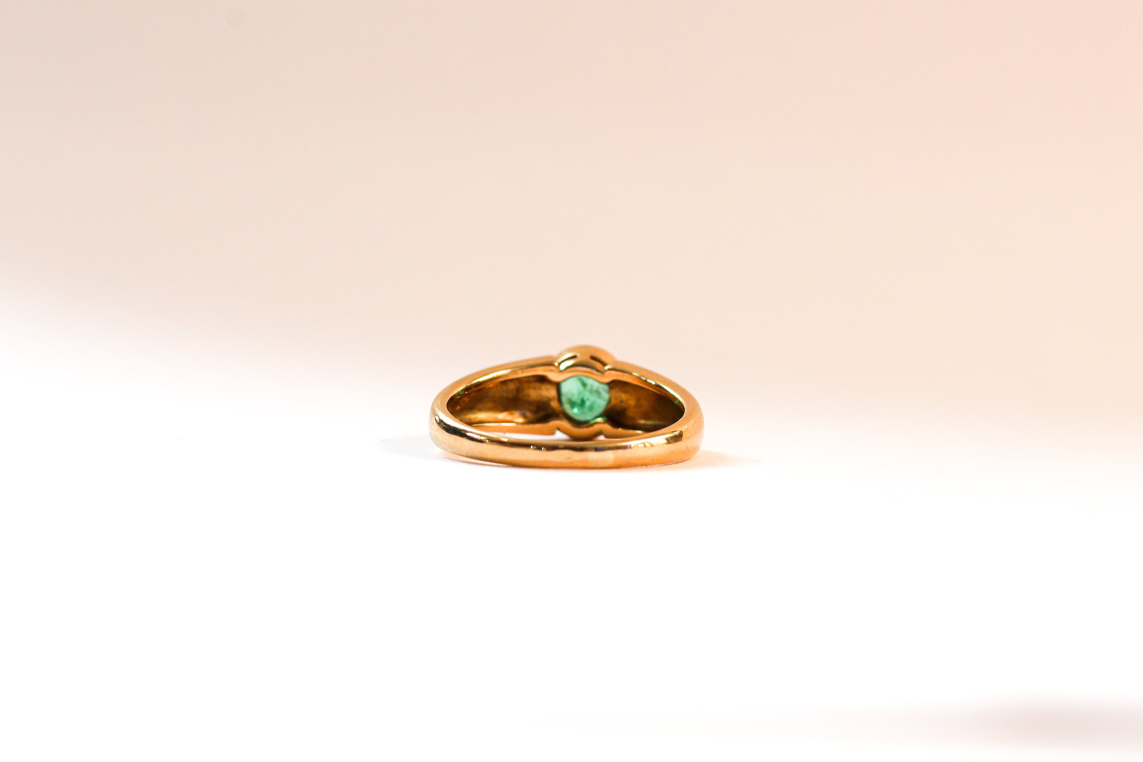 Jonc solitaire Oze or jaune