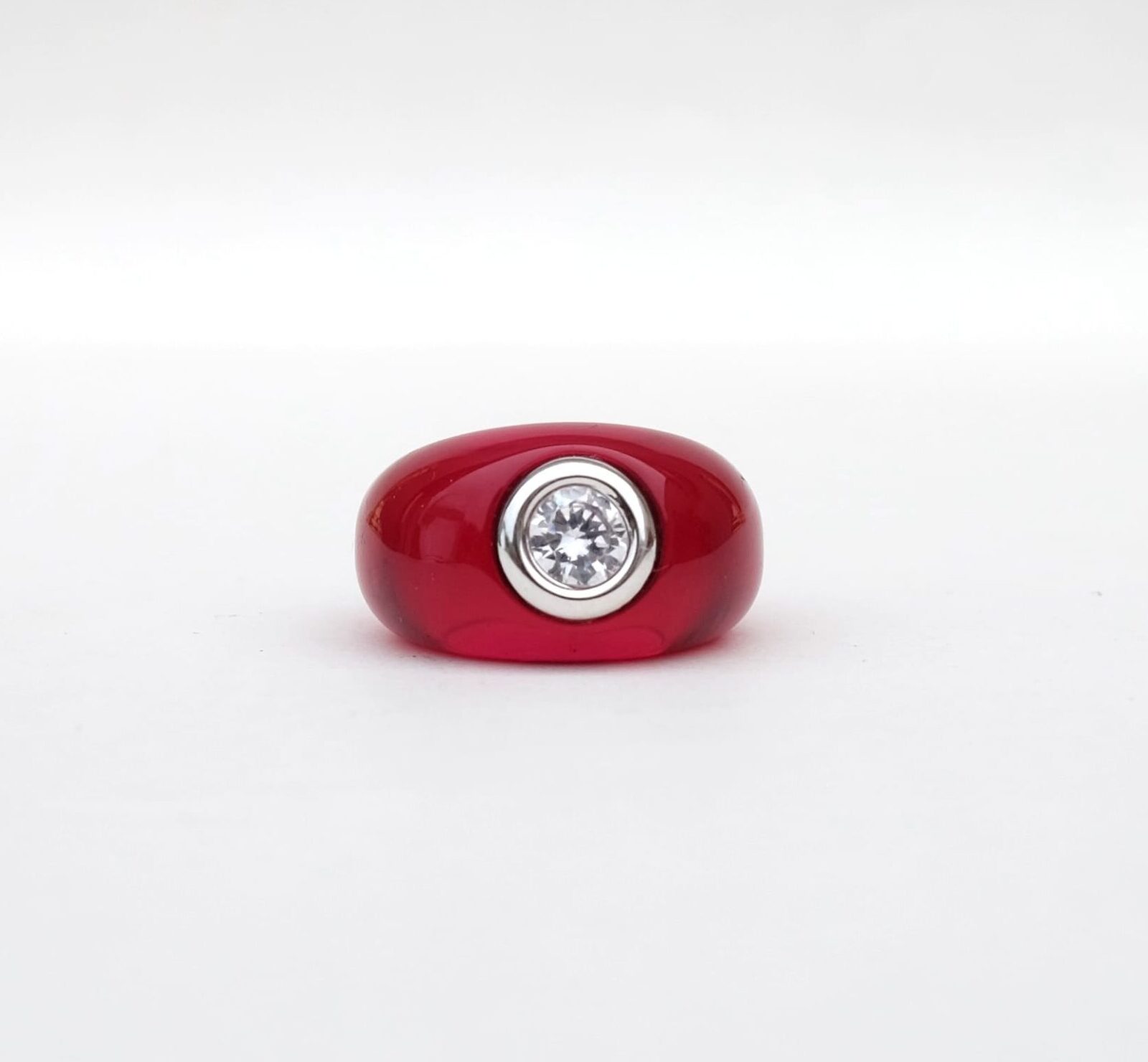 La dahlia coquelicot — 1